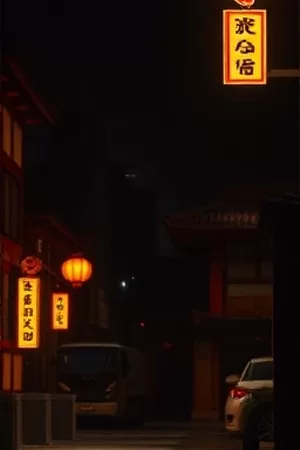 剧集《九号观测站》竖版海报，雪原观测站与红色信号灯