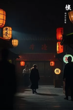 剧集《纸鸢与刀》竖版海报，纸鸢与短刃剪影交错