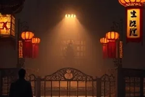 动画《云上织梦师》横版海报，云海与丝线编织成的桥