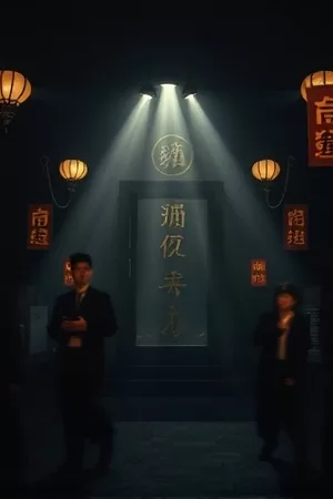 剧集《第七码头》竖版海报，集装箱吊臂与弥漫海雾