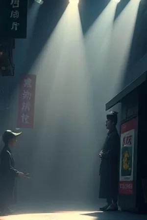 剧集《灰鲸计划》竖版海报，深蓝海面与声呐波纹